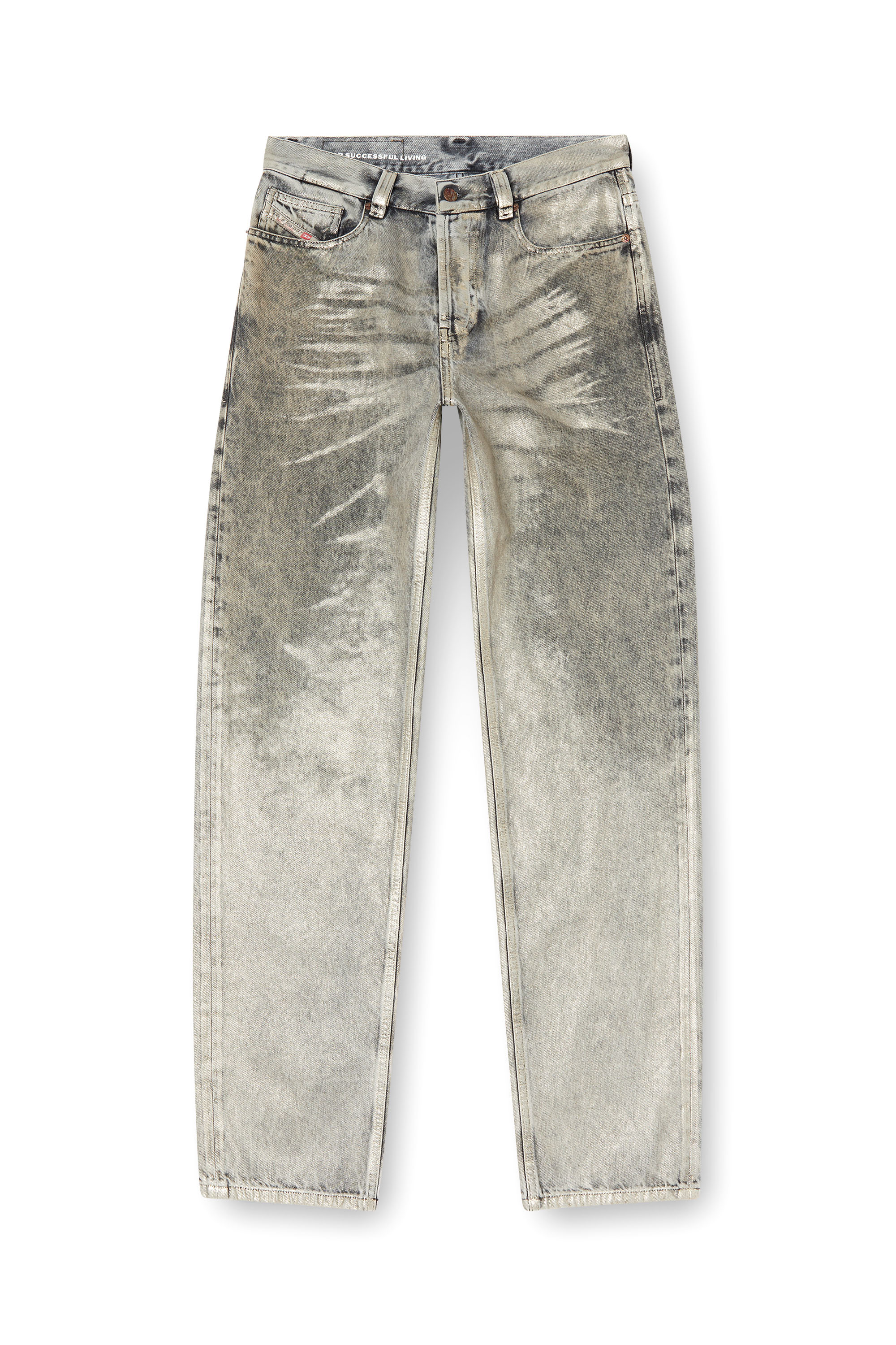 Diesel - Regular Jeans 1988 D-Ark 09L79 Femme, Gris Clair - Image 2