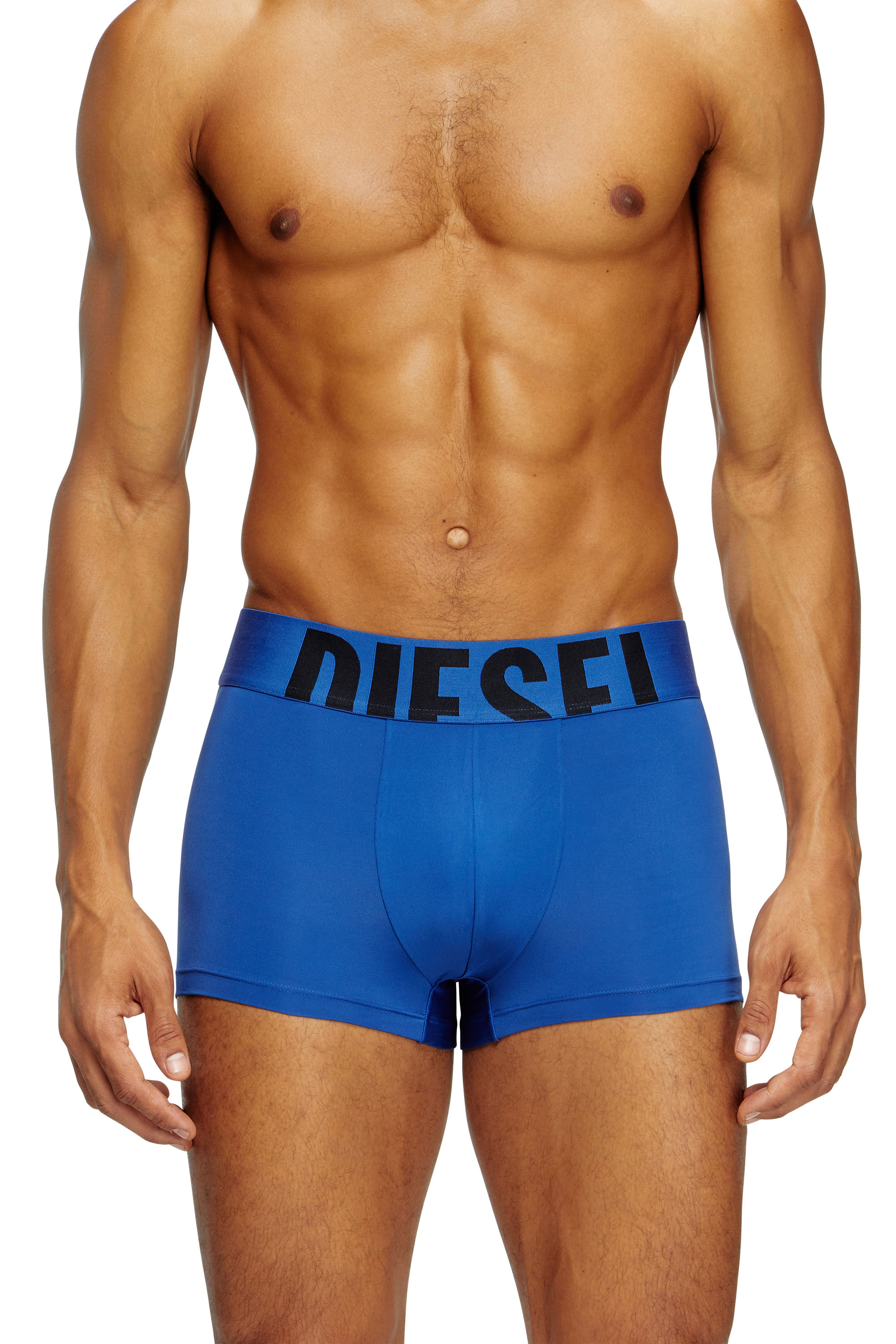 Diesel - DAMIEN-D-POP-55, Boxer avec logo d&eacute;coup&eacute; Homme in Bleu - 1