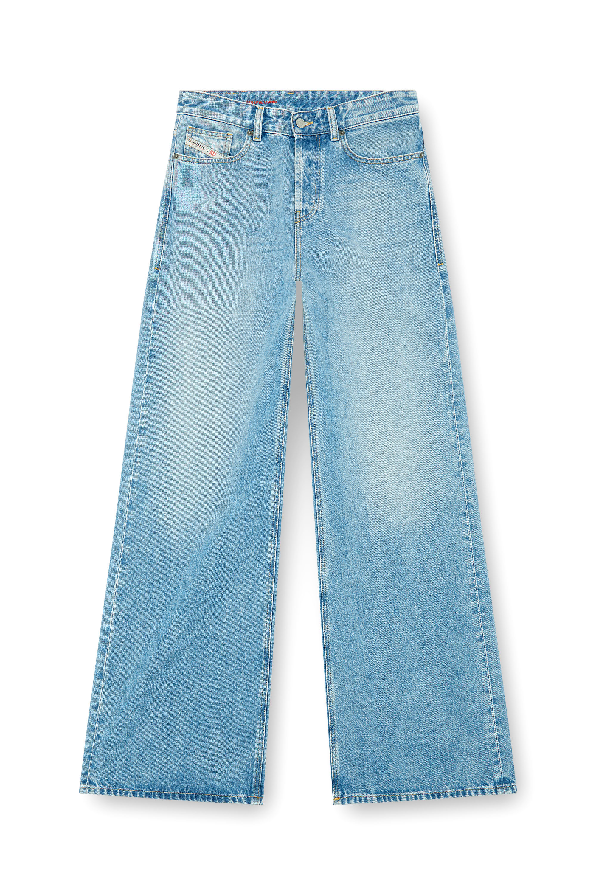 Diesel - Relaxed Jeans 1996 D-Sire 09I29 Mixte, Bleu Clair - Image 8