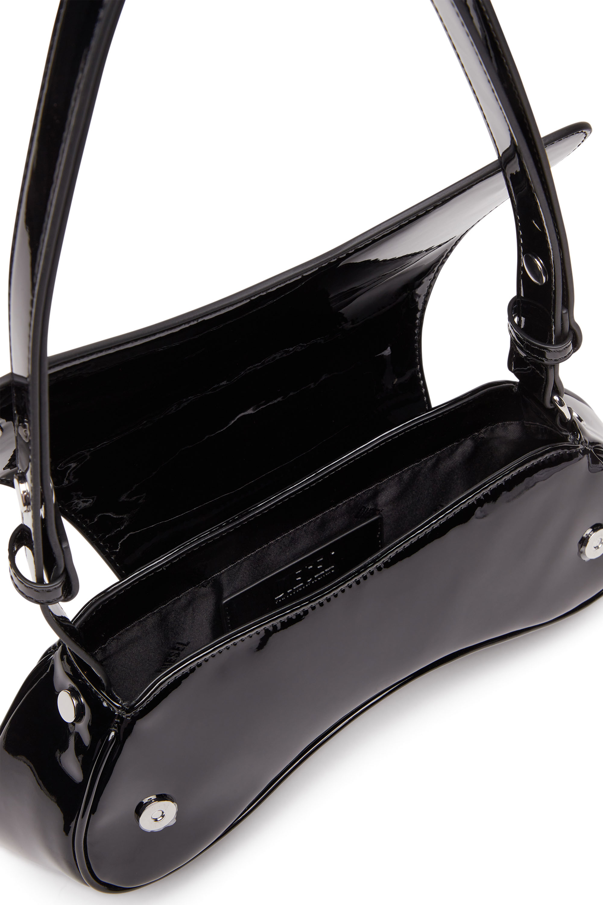Diesel - PLAY CROSSBODY, Play-Sac à bandoulière glossy Femme in Noir - 3