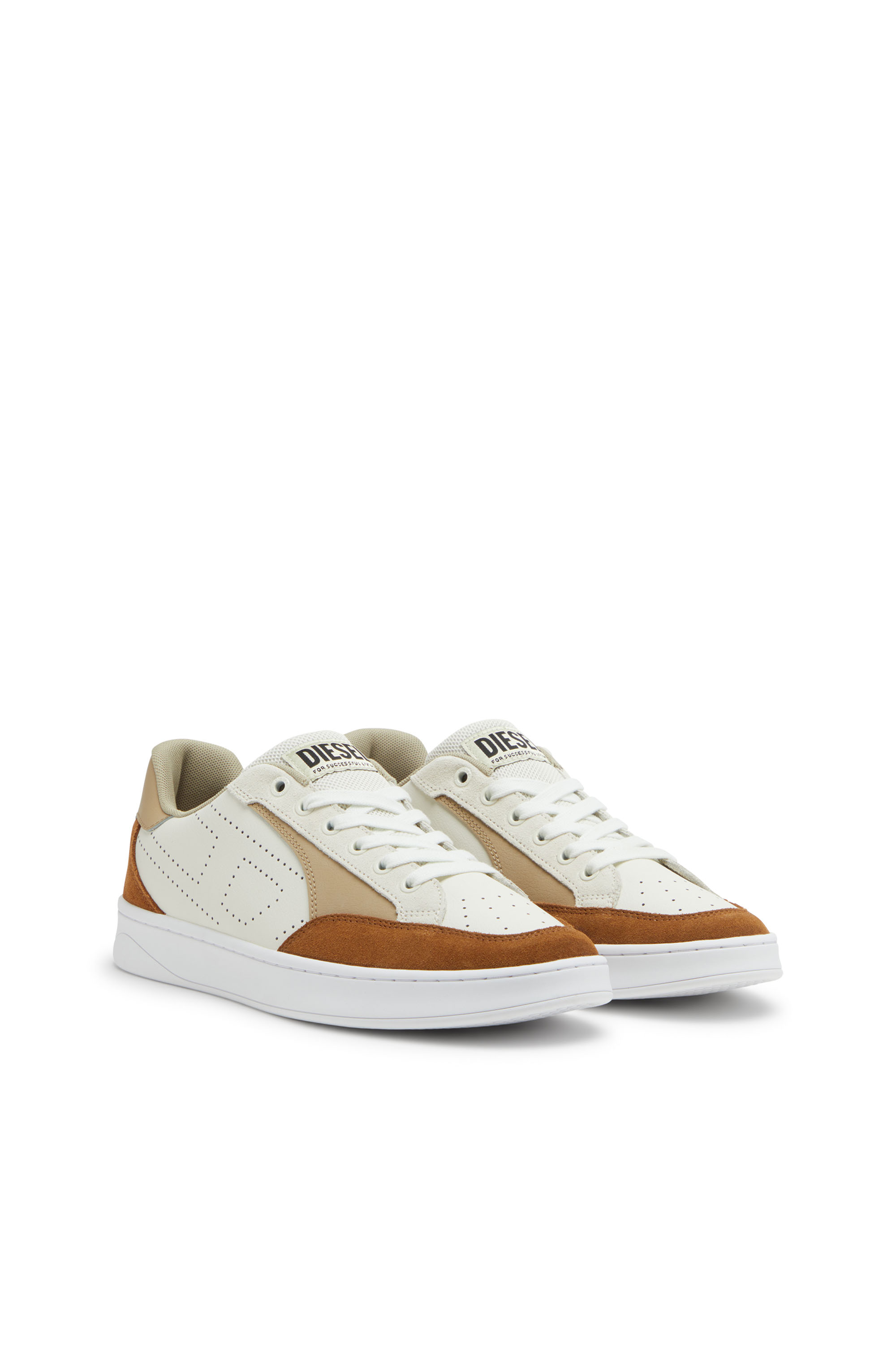 S-DAKOTA LOW, Marron/Blanc