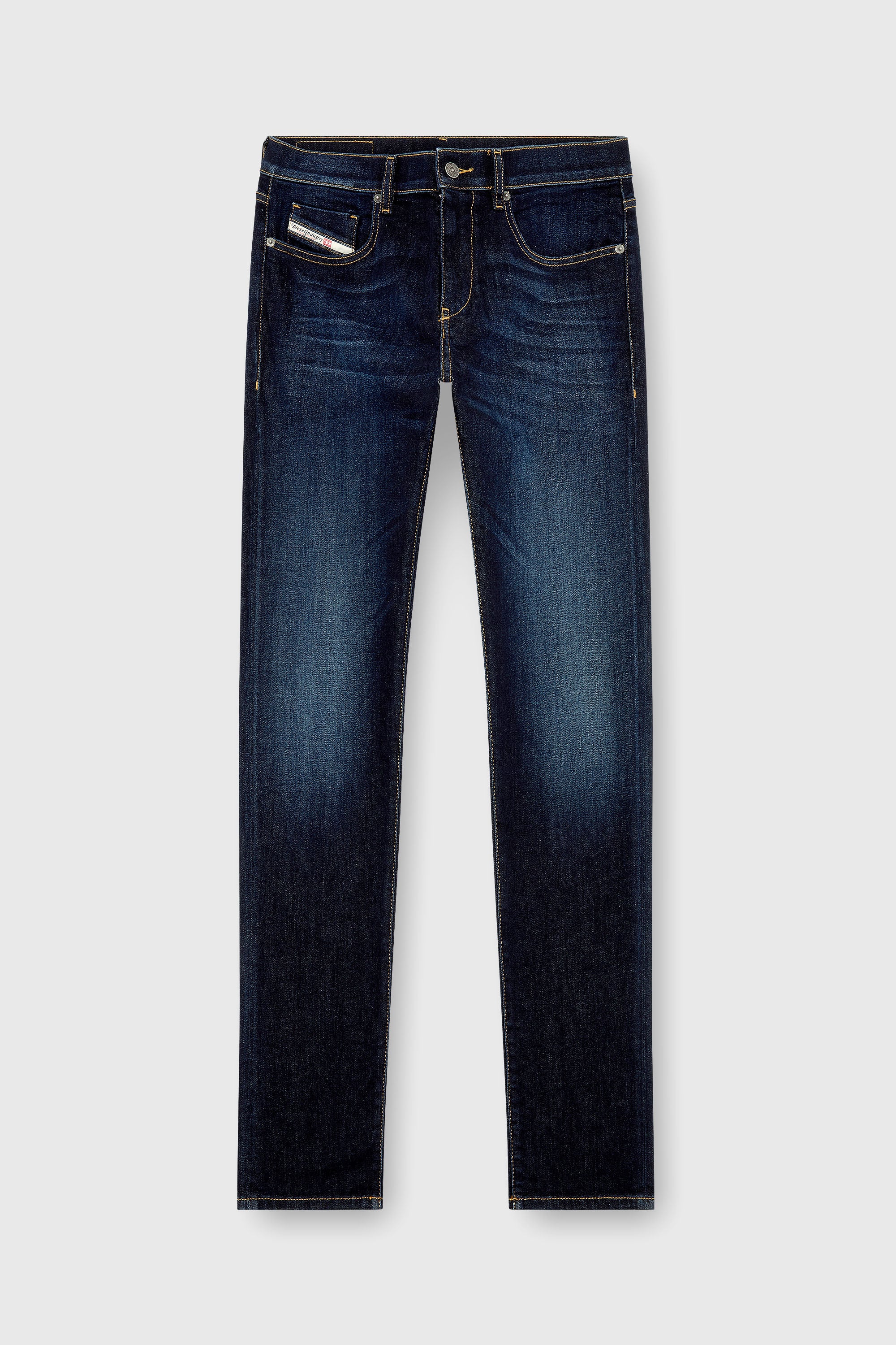 Diesel - Slim Jeans 2019 D-Strukt 009ZS Homme, Bleu Fonc&eacute; - Image 2