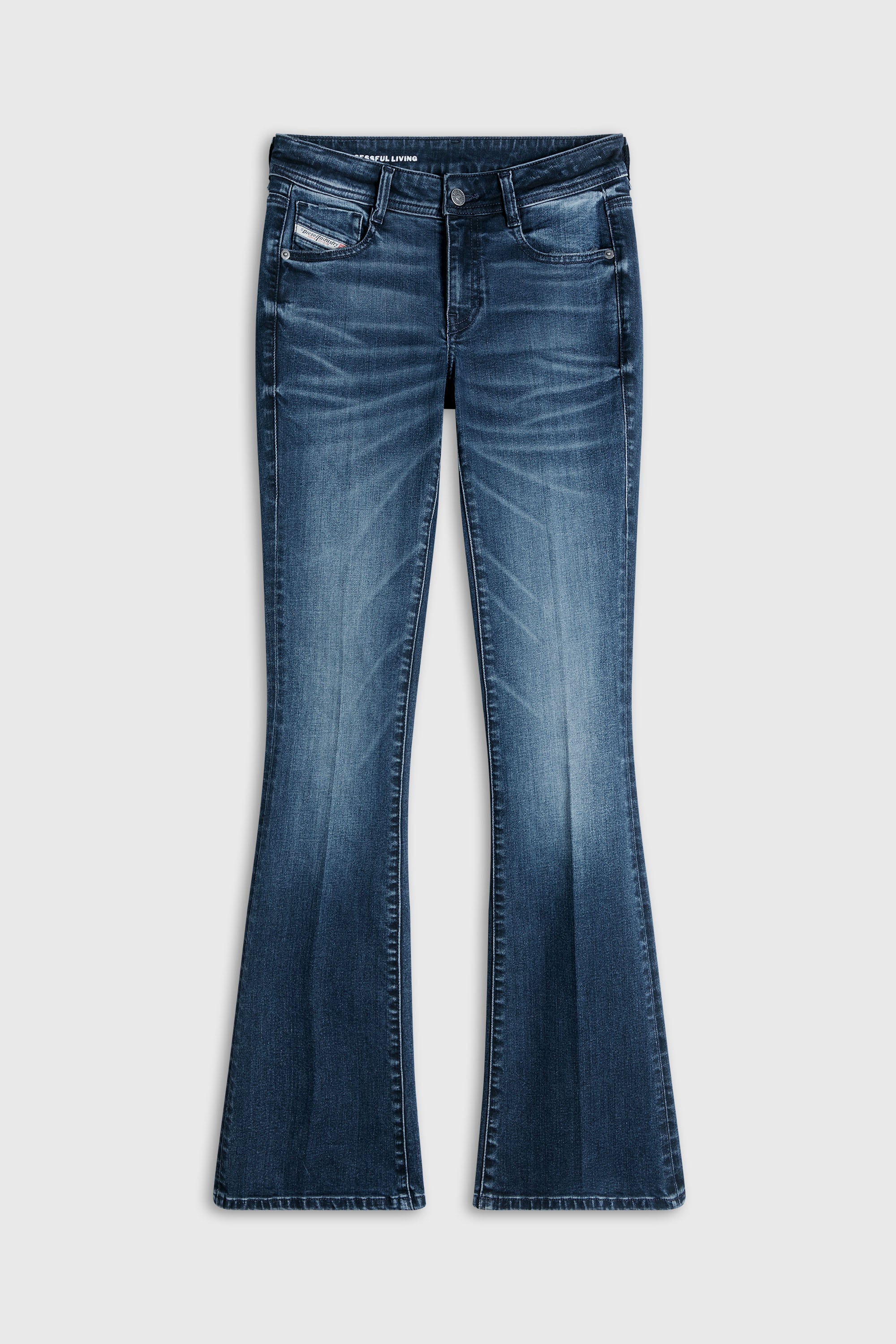 Diesel - Bootcut Jeans 1969 D-Ebbey 0ILDY Femme, Bleu Fonc&eacute; - Image 2