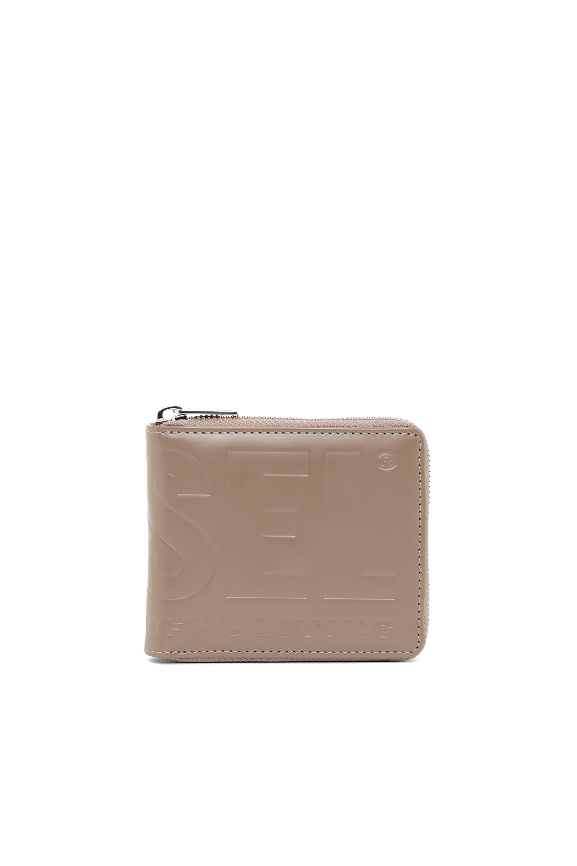 HIRESH XS ZIPPI, Beige - Portefeuilles Zippés