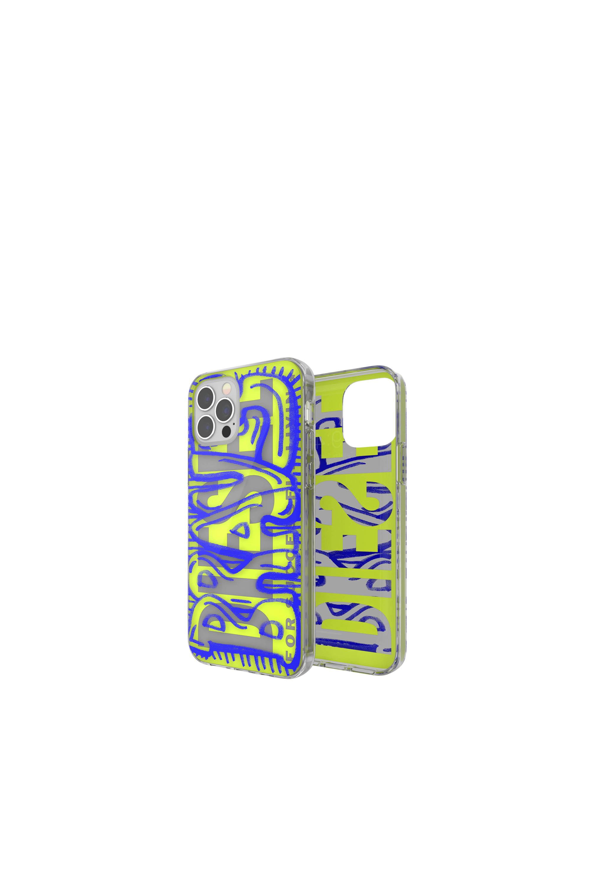 Diesel - 42564 STANDARD CASE, Coque en TPU ultra-l&eacute;ger pur iPhone 12/12 Pro Mixte in Polychrome - 1