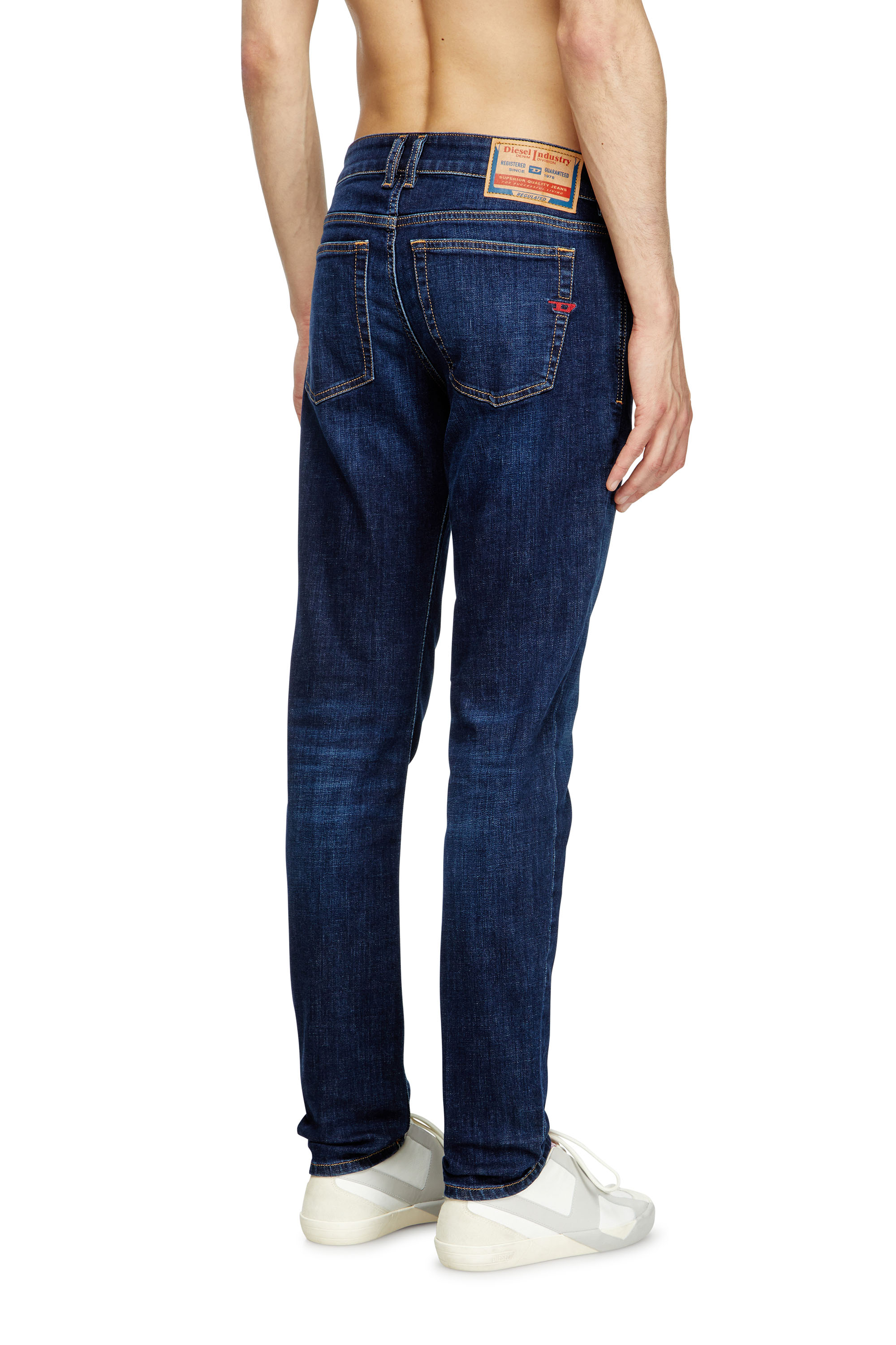 Diesel - Skinny Jeans 1979 Sleenker 09J17 Homme, Bleu Foncé - Image 4