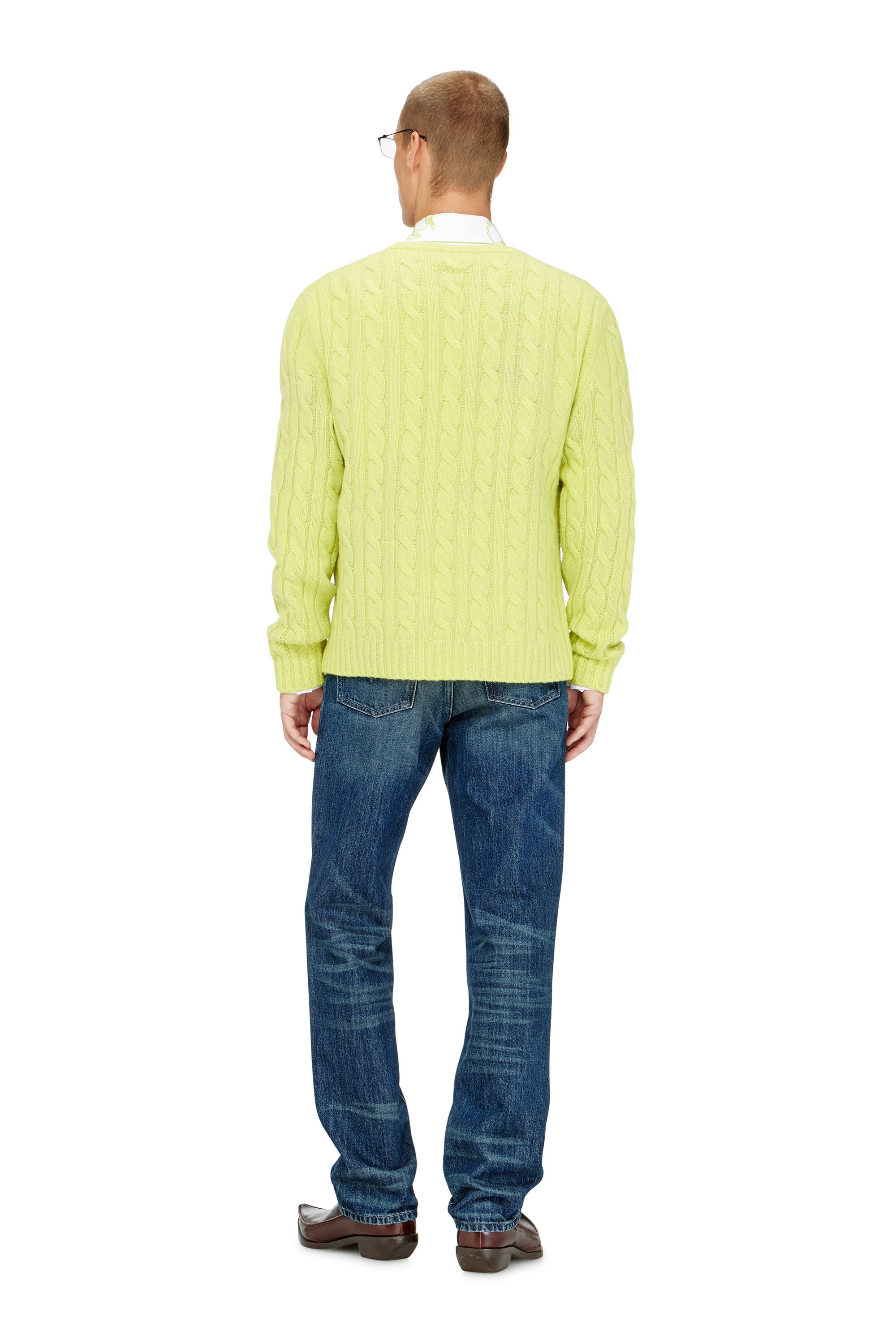 Diesel - Regular Jeans 1991 D-Voeed 007FZ Homme, Bleu Fonc&eacute; - Image 4