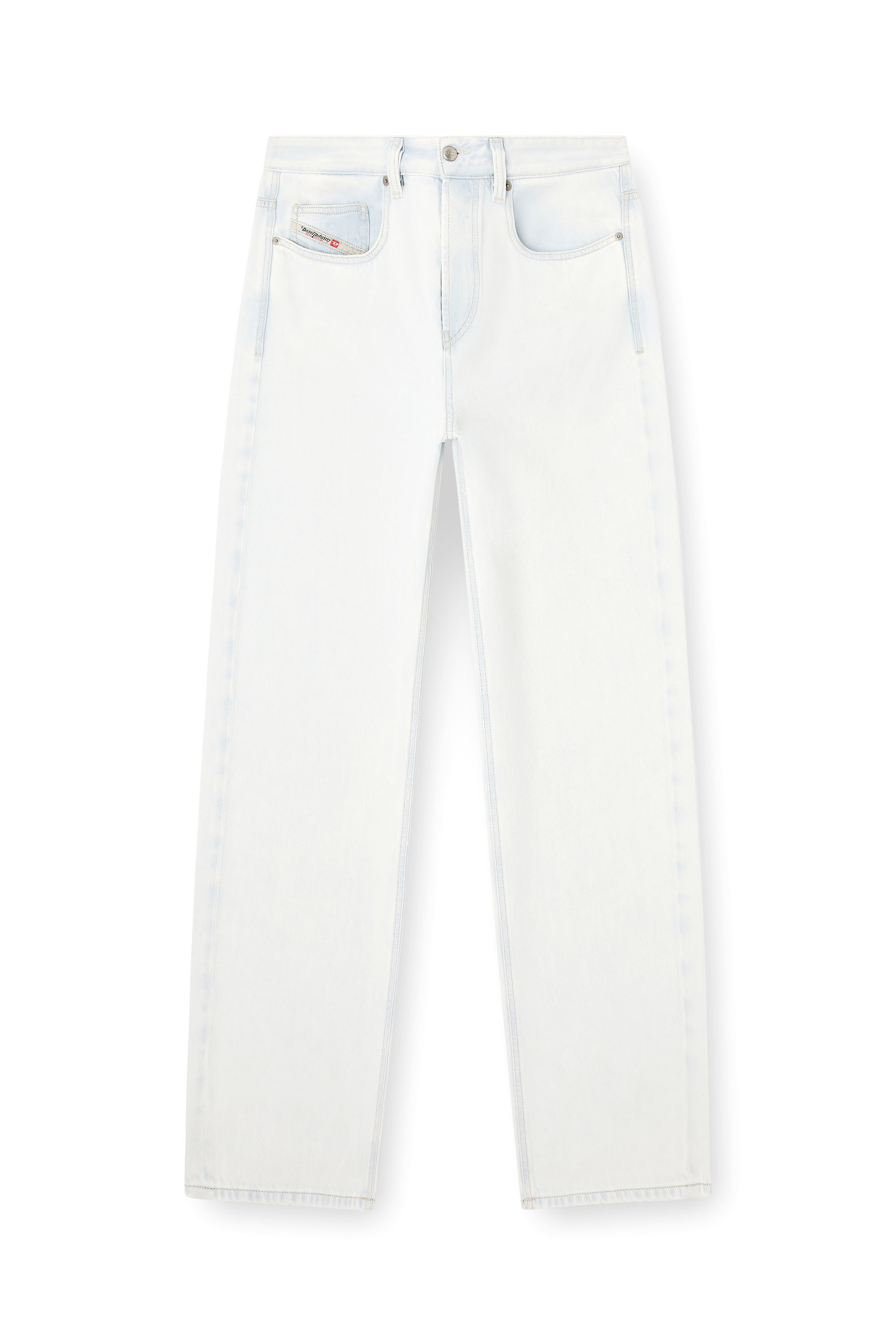 Diesel - Relaxed Jeans 2001 D-Macro 09M08 Homme, Bleu Clair - Image 3