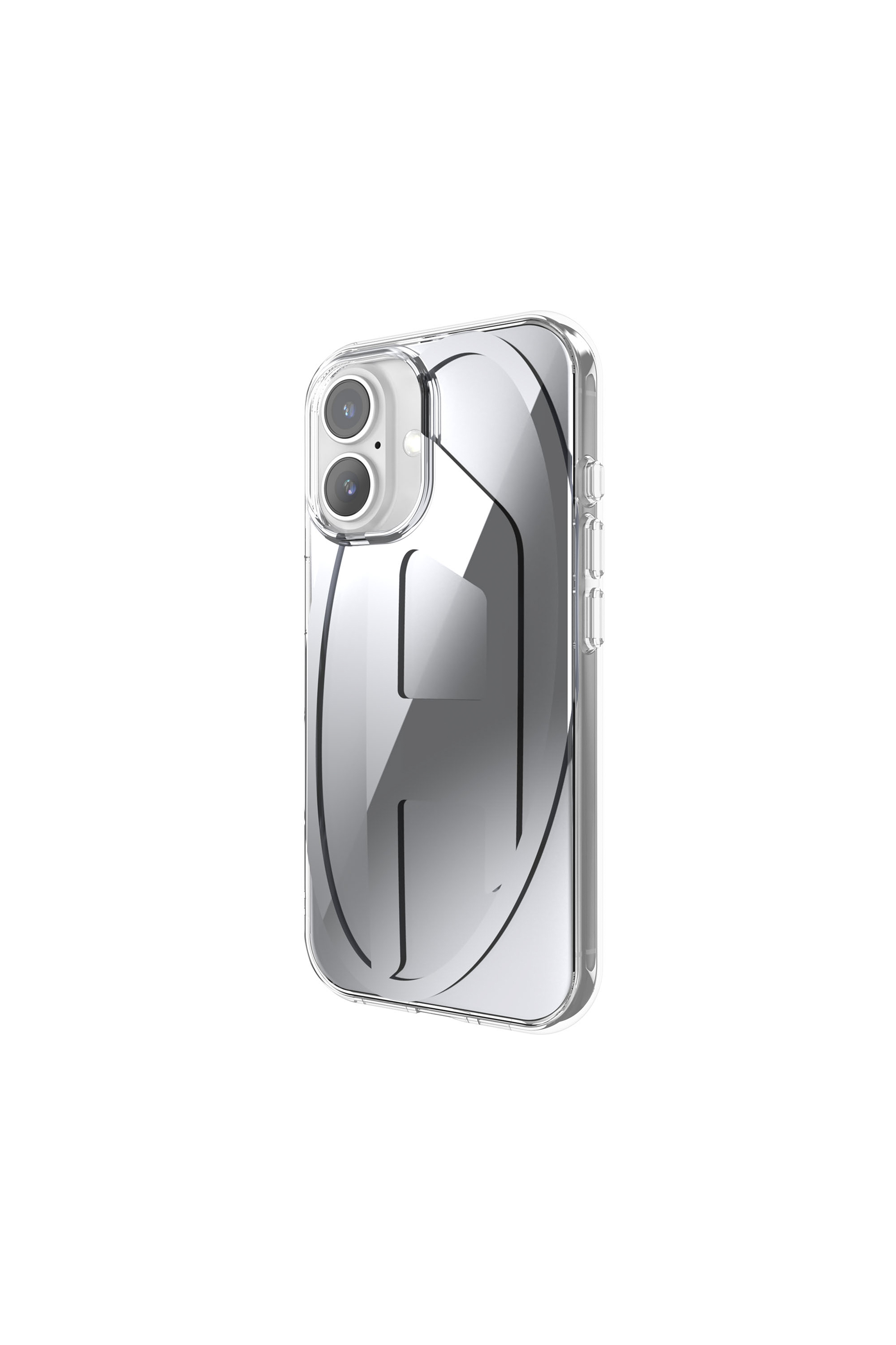 Diesel - 60159 AOP CASE, Coque miroir pour l'iP 16 Mixte in Gris - 4