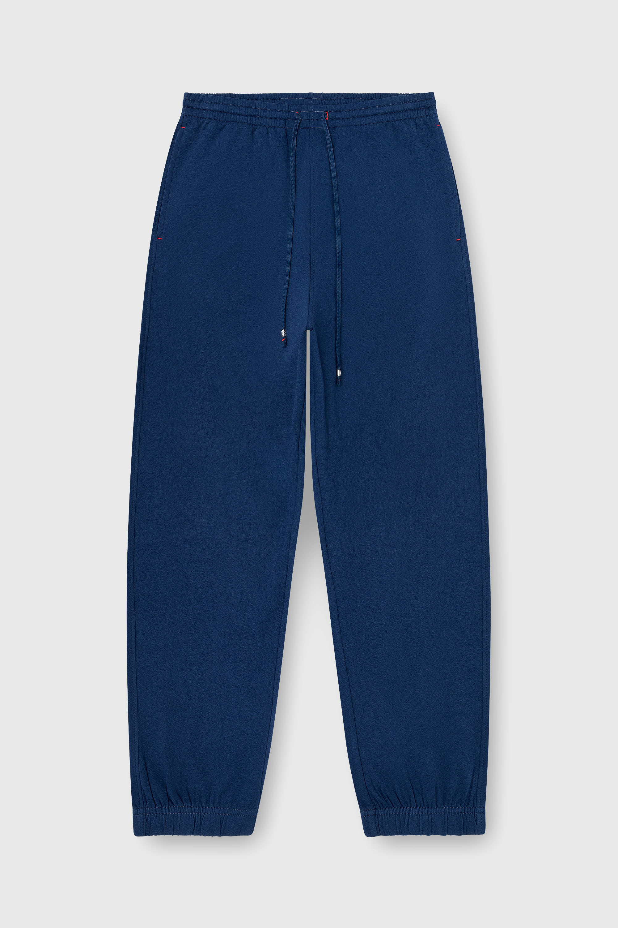 Diesel - LENNY-D-CORE, Pantalon de jogging en m&eacute;lange de coton gratt&eacute; Homme in Bleu - 2
