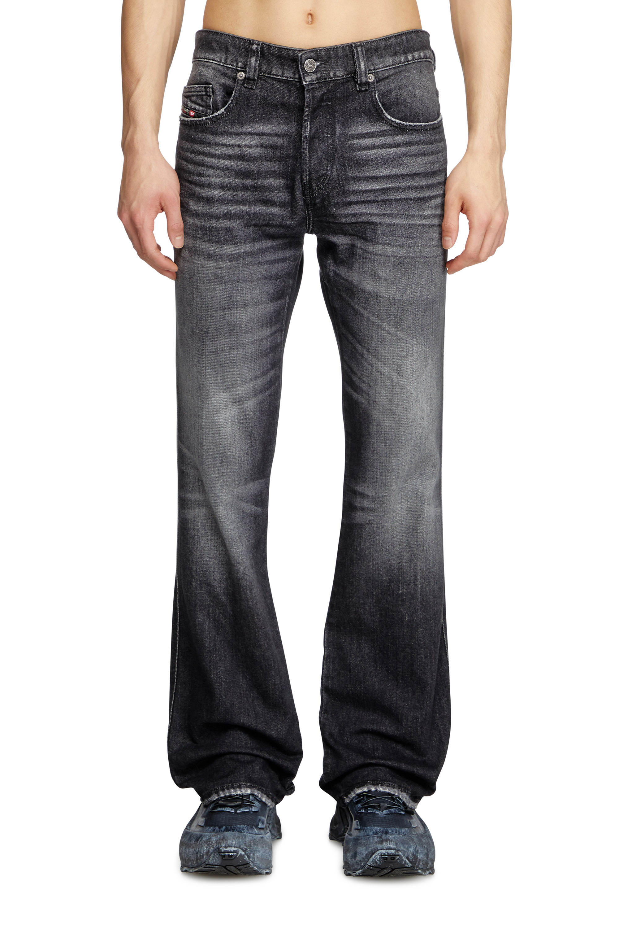 Bootcut Jeans 1998 D-Buck 09L50, Noir/Gris foncé Diesel - Bootcut Jeans 1998 D-Buck 09L50 Homme, Noir/Gris foncé - Image 3