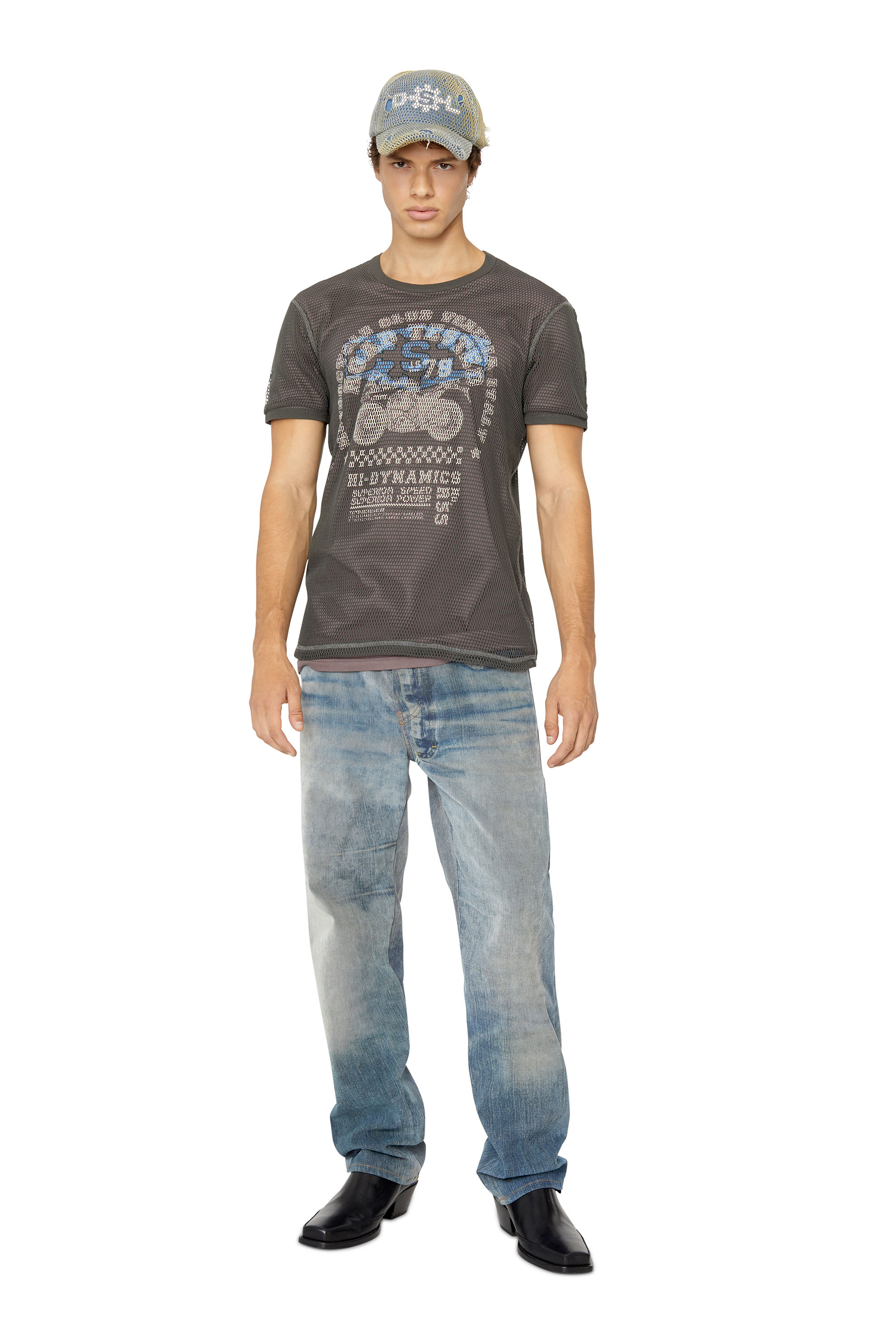 Diesel - T-FISHY, Gris foncé - Image 2