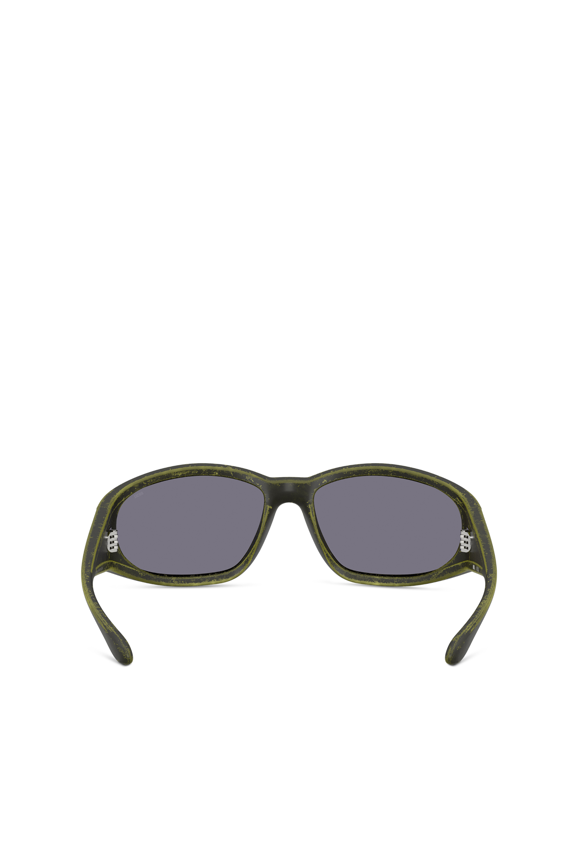 Diesel - 0DL3002, Lunettes de soleil rectangulaires en acétate Mixte in Vert - 3