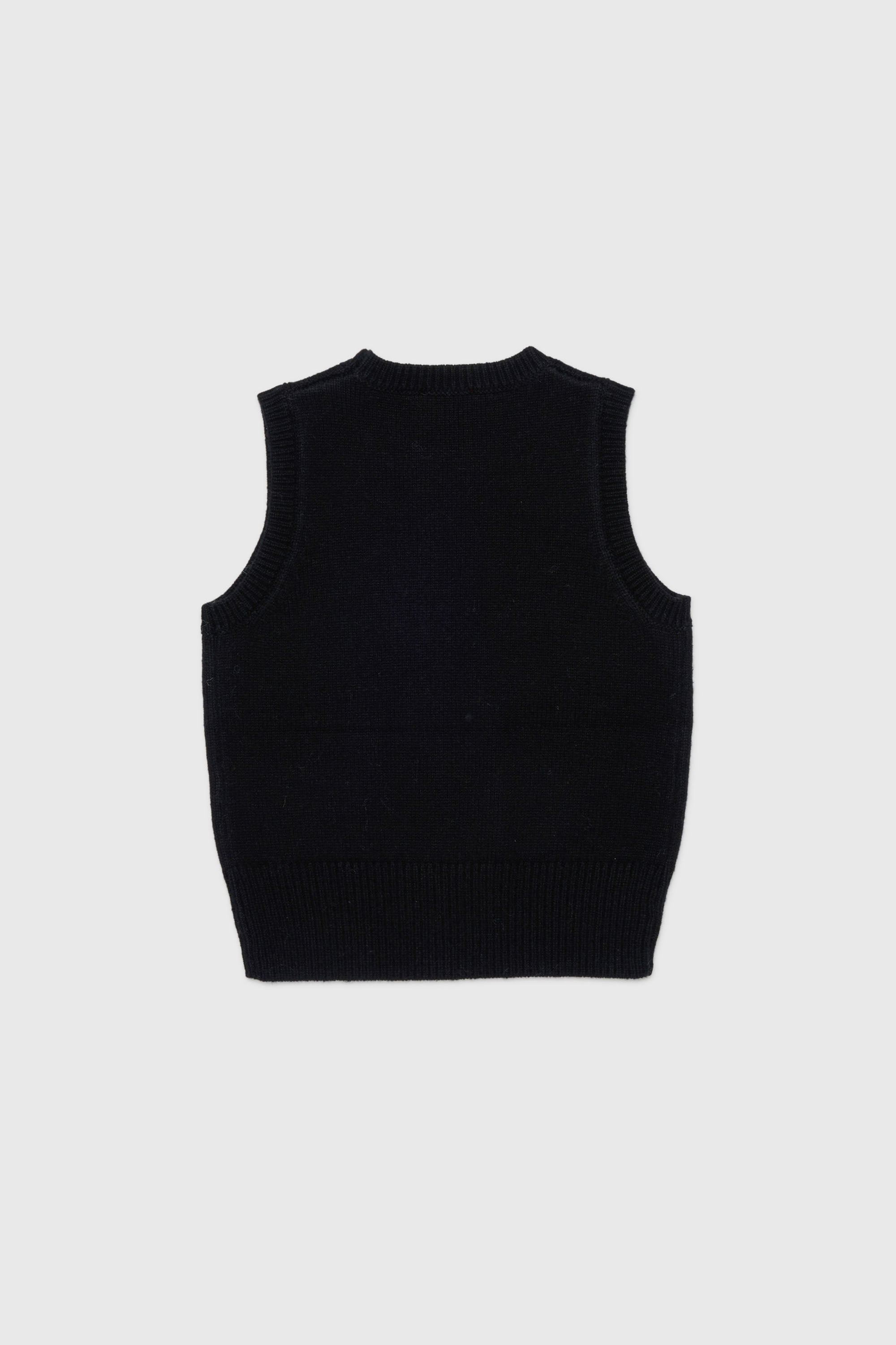 Diesel - KIMKY, Gilet en maille enrichi en cachemire Femme in Noir - 2