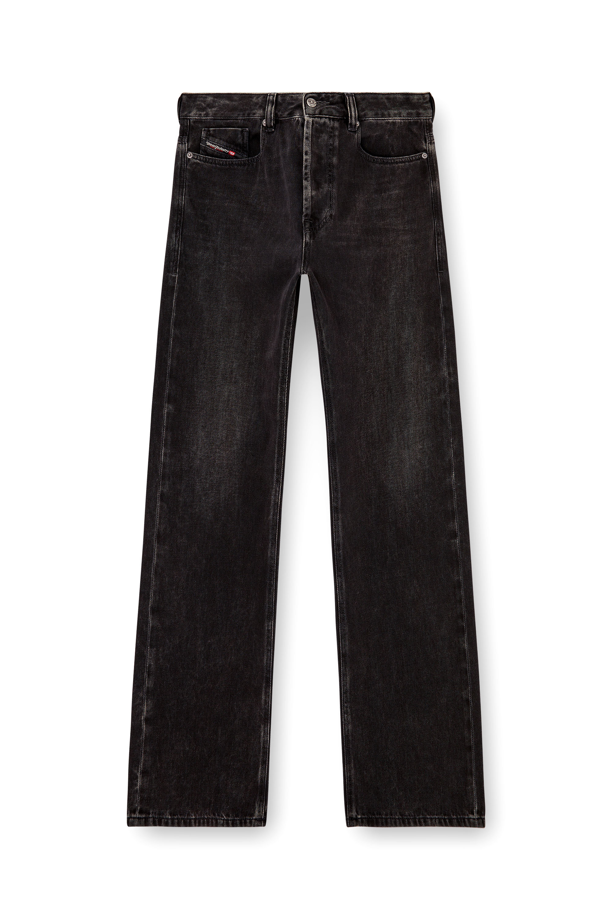 Diesel - Relaxed Jeans 1980 D-Eeper 09J96 Homme, Noir/Gris foncé - Image 5