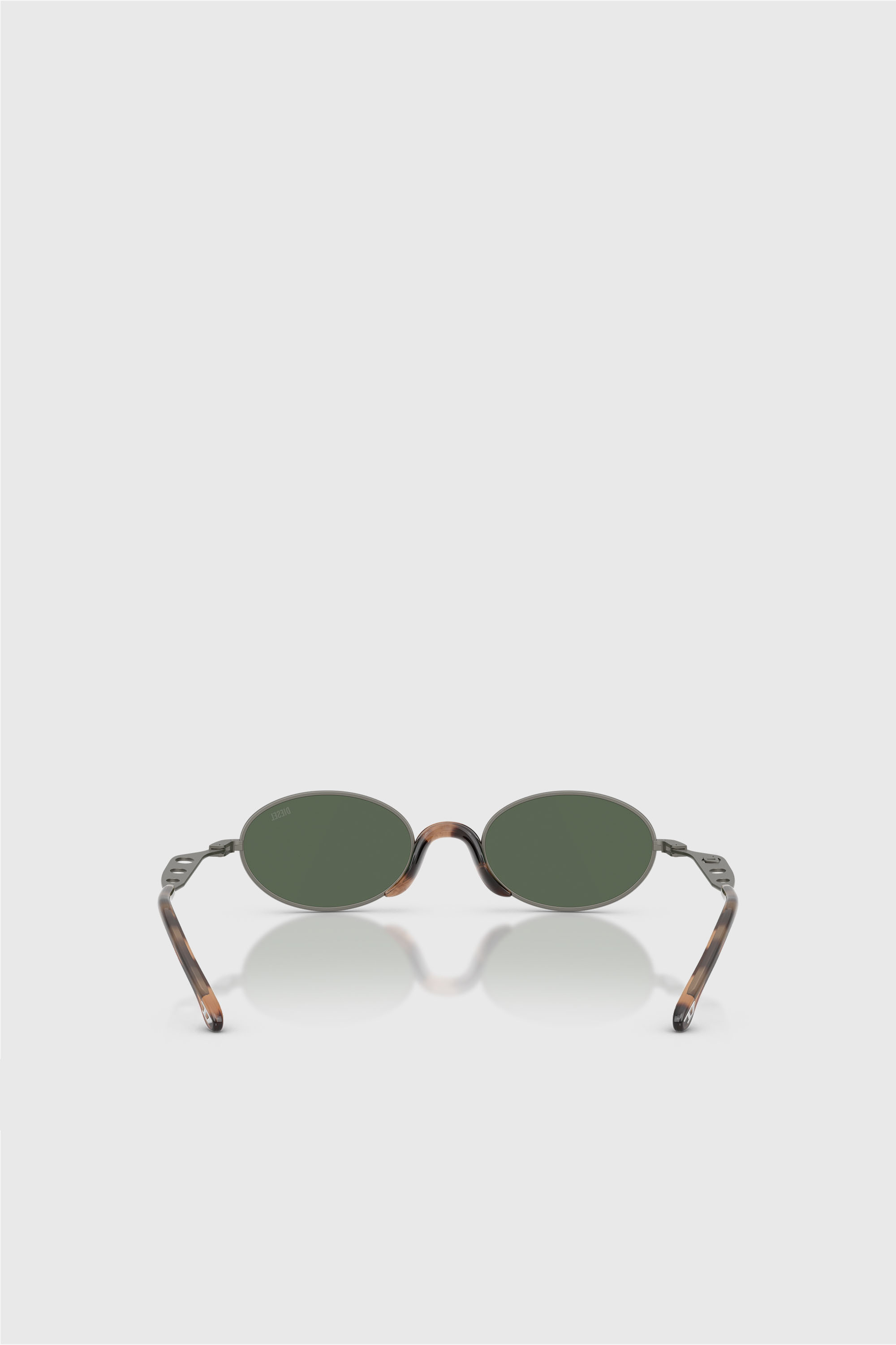 Diesel - 0DL1023T, Unisex's Pilot Sunglasses in Black/Green - 4